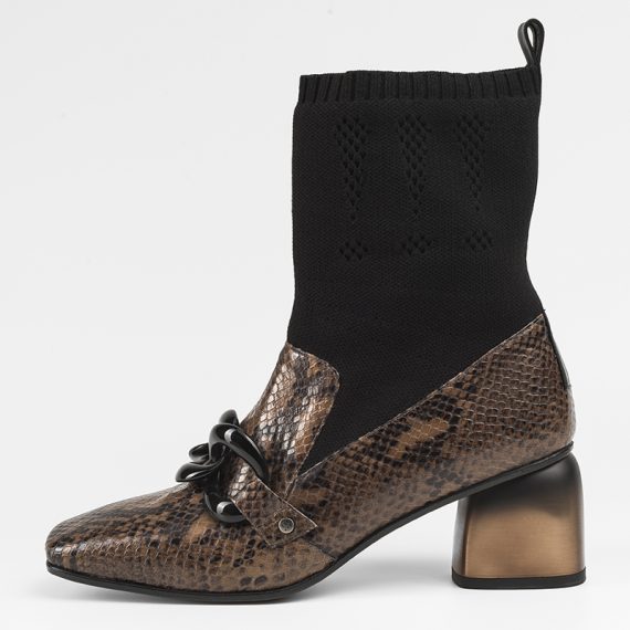 botin marron